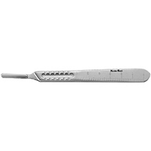 MeisterHand Knife Handle no. 4, 5-1/4" (135mm), fitting surgical blades 20 thru 25, Extra Fine. MFID: MH4-8
