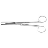 MeisterHand MAYO Dissecting Scissors, 6-3/4" (171mm), curved, standard beveled blades, Tungsten Carbide. MFID: MH5-126TC
