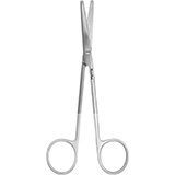 MeisterHand METZENBAUM Scissors, 5-3/4" (145mm), straight, blunt points, Tungsten Carbide. MFID: MH5-179TC
