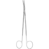 MeisterHand METZENBAUM Scissors, 7" (179mm), Delicate Pattern, curved, blunt points, Tungsten Carbide. MFID: MH5-182A-TC