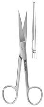 MeisterHand Standard Pattern Operating Scissors, straight, 5" (12.7 cm), sharp-sharp points. MFID: MH5-4