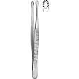 MeisterHand RUSSIAN Tissue Forceps, 6" (151mm). MFID: MH6-142