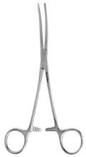MeisterHand ROCHESTER-PEAN Forceps, 7-1/4" (183mm), curved. MFID: MH7-140