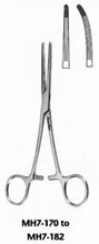 MeisterHand ROCHESTER-CARMALT Forceps, 6-1/4" (15.9 cm), curved. MFID: MH7-172