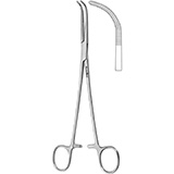 MeisterHand MIXTER Forceps, 8-3/4" (222mm), fully curved. MFID: MH7-206