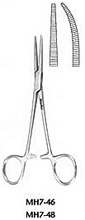 MeisterHand CRILE Forceps, 6-1/4" (159mm), curved. MFID: MH7-48
