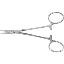MeisterHand OLSEN-HEGAR Needle Holder , 4-3/4" (120mm), serrated jaws, extra delicate. MFID: MH8-14