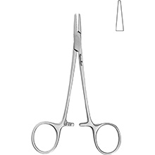 MeisterHand WEBSTER Needle Holder, 5" (127mm), standard pattern, smooth jaws, delicate. MFID: MH8-6