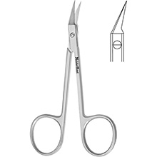 MeisterHand O'BRIEN Stitch Scissors, 3-3/4" (95.8mm), angled, sharp points. MFID: MH9-110