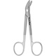MeisterHand Wire Cutting Scissors, 4-3/4" (122mm), angled to side, one serrated bade, Tungsten Carbide jaws. MFID: MH9-124TC