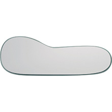 MILTEX Buccal Intra Oral Mirror, No. 1 Adult (1 3/4"w x 6"l) . MFID: 017-26806