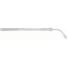 MILTEX POOLE Suction Tube, 9-3/4 (249mm), 24 French (8mm), curved. MFID: 10-310