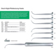 MILTEX OESCH-Style Phlebectomy Hook Set, Includes 3 Left Hooks, Sizes 1 - 3. MFID: 1038