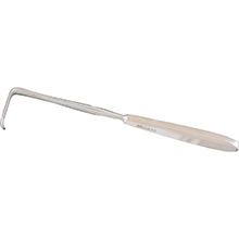 MILTEX LANGENBECK Retractor, 8" (20.3 cm), blade 1/2" (1.3 cm) X 1-1/2" (3.8 cm). MFID: 11-164