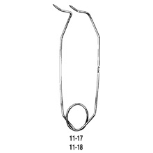 MILTEX FARR Wire Retractor, 5-1/2" (140mm), Prongs 3/4" (19mm). MFID: 11-17