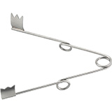 MILTEX Spring Wire Retractor, 3-1/2" (90mm), with Blades 3/8" (11mm) Wide X 5/8" (15.5mm) Deep. MFID: 11-19