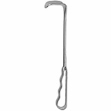 MILTEX KELLY Retractor, 9-3/4" (24.8 cm), loop handle, 3" (7.6 cm) X 2-1/2" (6.4 cm). MFID: 11-268