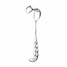 MILTEX FRITSCH Abdominal Retractor, 9-1/2" (24.1 cm), Hollow Grip handle, 3" (7.6 cm) blade. MFID: 11-342