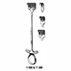 MILTEX MURPHY Retractor, 7-1/2" (191mm), Sharp, 6 Prongs. MFID: 11-566