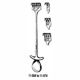MILTEX MURPHY Retractor, 7-1/2" (191mm), Blunt, 4 Prongs. MFID: 11-572