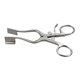 MILTEX WEITLANER Retractor, 9-1/2" (240mm), Sharp, 3 X 4 Teeth, 6" (155mm) Spread. MFID: 11-620