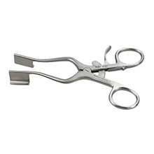 MILTEX WEITLANER Retractor, 9-1/2" (240mm), Sharp, 3 X 4 Teeth, 6" (155mm) Spread. MFID: 11-620