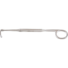 MILTEX MEYERDING Finger Retractor, 7" (17.8 cm), style A., blade 1/4" (.64 cm) X 11/16" (1.7 cm). MFID: 11-88