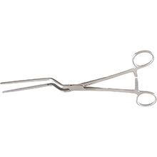 MILTEX BRUNNER Intestinal Forceps, 9-1/2" (24.1 cm), longitudinal serrations. MFID: 16-172