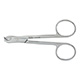 MILTEX WHITE Toenail Scissors, 4-1/2" (11.4 cm). MFID: 1718-SS