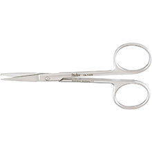 MILTEX KNAPP Iris Scissors, 4" (10.2 cm), straight, sharp/blunt points. MFID: 18-1420
