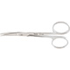 MILTEX KNAPP Iris Scissors, 4-1/8" (105mm), Curved, Sharp/Blunt Points MFID: 18-1426