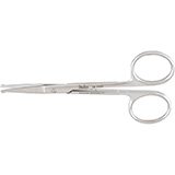 MILTEX Eye Scissors, 4-1/8" (10.5cm), w/Probe Point, Straight. MFID: 18-1430