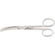 MILTEX ENUCLEATION Scissors, 5" (127mm), Medium Curve, Rounded Blades, Blunt Tips. MFID: 18-1496