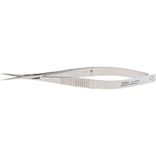 MILTEX NOYES Iris Scissors, 4-1/2" (115mm), Straight, Sharp/Sharp Tips. MFID: 18-1510