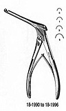 MILTEX KERRISON Rongeur, 4" (10mm) shaft, size 3, 5.0mm bite. MFID: 18-1996