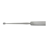 MILTEX HEBRAChalazion Curette 5-1/8" (129mm), Oval Cup, 2.5 X 4.1mm. MFID: 18-514