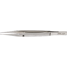 MILTEX KIRBY Iris Forceps, 4" (102mm), straight, 1 X 2 teeth. MFID: 18-620