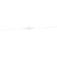 MILTEX WILLIAMS Lacrimal Probe, 5-1/8" (130mm), silver, double ended, sizes 0000-000, 0.4mm and 0.5mm tips. MFID: 18-722