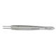 MILTEX CASTROVIEJO (Alvin) Fixation Forceps, 3-3/4" (9.5 cm), straight, 1 X 1 curved teeth extending beyond each other. MFID: 18-876