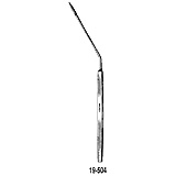 MILTEX SEXTON Ear Knife, 7" (17.8 cm), angled. MFID: 19-504