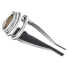 MILTEX GRUBER Ear Speculum, oval, child & Infant sizes, light short pattern, set of 4, sizes 1, 2, 3, & 4 without case. MFID: 19-12