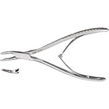MILTEX LEMPERT Rongeur, 6-1/4" (15.9 cm), curved, delicate, 2.5 mm bite. MFID: 19-1232