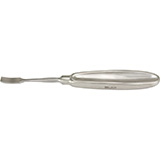 MILTEX LEMPERT Elevator, 7-1/4" (182mm), curved 7mm blade, heavy pattern. MFID: 19-1341