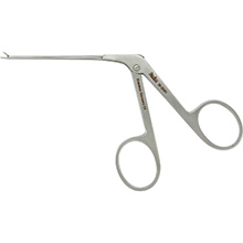 MILTEX Micro Alligator Ear Forceps, serrated jaws, 0.6 mm wide, 3 1/4" (8.3 cm). MFID: 19-2081