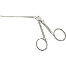MILTEX HOUSE-BELLUCCI Alligator Scissors, 2-7/8" (7.4 cm) shaft, 5 mm blades, curved left. MFID: 19-2158