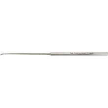 MILTEX HOUSE Tympanoplasty Knife, 6-1/4" (157mm), 7mm curved blade, Octagonal Handle. MFID: 19-2522