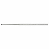 MILTEX BUCK Ear Curette, 6-1/2" (16.5 cm), angled, sharp, size 00. MFID: 19-270
