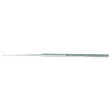 MILTEX BUCK Ear Curette, 6-1/2" (16.5 cm), angled, blunt, size 0. MFID: 19-292