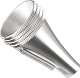 MILTEX HARTMAN Ear Speculum, round, set of 4, 4 mm, 5 mm, 6 mm, & 7 mm. MFID: 19-48