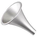 MILTEX FARRIOR Ear Speculum, oval, angled end, nonglare stainless, single size 6, 6 X 7 mm. MFID: 19-50-6